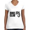 Women's Fine Jersey V-Neck Tee Women's Fine Jersey V-Neck Tee Thumbnail