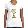Women's Fine Jersey V-Neck Tee Women's Fine Jersey V-Neck Tee Thumbnail