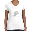 Women's Fine Jersey V-Neck Tee Women's Fine Jersey V-Neck Tee Thumbnail