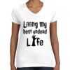 Women's Fine Jersey V-Neck Tee Women's Fine Jersey V-Neck Tee Thumbnail
