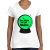 Women's Fine Jersey V-Neck Tee Women's Fine Jersey V-Neck Tee Thumbnail