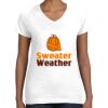 Women's Fine Jersey V-Neck Tee Women's Fine Jersey V-Neck Tee Thumbnail
