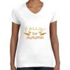Women's Fine Jersey V-Neck Tee Women's Fine Jersey V-Neck Tee Thumbnail