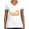 Women's Fine Jersey V-Neck Tee Women's Fine Jersey V-Neck Tee Thumbnail