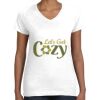 Women's Fine Jersey V-Neck Tee Women's Fine Jersey V-Neck Tee Thumbnail