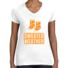 Women's Fine Jersey V-Neck Tee Women's Fine Jersey V-Neck Tee Thumbnail