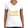 Women's Fine Jersey V-Neck Tee Women's Fine Jersey V-Neck Tee Thumbnail