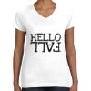 Women's Fine Jersey V-Neck Tee Women's Fine Jersey V-Neck Tee Thumbnail
