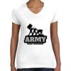 Women's Fine Jersey V-Neck Tee Women's Fine Jersey V-Neck Tee Thumbnail