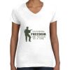 Women's Fine Jersey V-Neck Tee Women's Fine Jersey V-Neck Tee Thumbnail