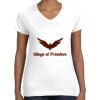 Women's Fine Jersey V-Neck Tee Women's Fine Jersey V-Neck Tee Thumbnail