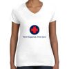 Women's Fine Jersey V-Neck Tee Women's Fine Jersey V-Neck Tee Thumbnail