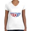 Women's Fine Jersey V-Neck Tee Women's Fine Jersey V-Neck Tee Thumbnail