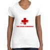 Women's Fine Jersey V-Neck Tee Women's Fine Jersey V-Neck Tee Thumbnail