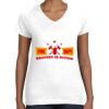 Women's Fine Jersey V-Neck Tee Women's Fine Jersey V-Neck Tee Thumbnail
