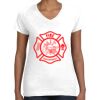 Women's Fine Jersey V-Neck Tee Women's Fine Jersey V-Neck Tee Thumbnail