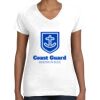 Women's Fine Jersey V-Neck Tee Women's Fine Jersey V-Neck Tee Thumbnail