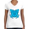 Women's Fine Jersey V-Neck Tee Women's Fine Jersey V-Neck Tee Thumbnail