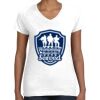 Women's Fine Jersey V-Neck Tee Women's Fine Jersey V-Neck Tee Thumbnail