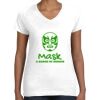 Women's Fine Jersey V-Neck Tee Women's Fine Jersey V-Neck Tee Thumbnail
