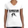 Women's Fine Jersey V-Neck Tee Women's Fine Jersey V-Neck Tee Thumbnail