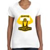 Women's Fine Jersey V-Neck Tee Women's Fine Jersey V-Neck Tee Thumbnail