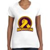 Women's Fine Jersey V-Neck Tee Women's Fine Jersey V-Neck Tee Thumbnail