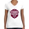 Women's Fine Jersey V-Neck Tee Women's Fine Jersey V-Neck Tee Thumbnail