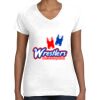 Women's Fine Jersey V-Neck Tee Women's Fine Jersey V-Neck Tee Thumbnail