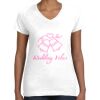 Women's Fine Jersey V-Neck Tee Women's Fine Jersey V-Neck Tee Thumbnail