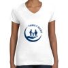 Women's Fine Jersey V-Neck Tee Women's Fine Jersey V-Neck Tee Thumbnail