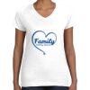 Women's Fine Jersey V-Neck Tee Women's Fine Jersey V-Neck Tee Thumbnail
