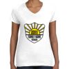 Women's Fine Jersey V-Neck Tee Women's Fine Jersey V-Neck Tee Thumbnail