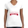 Women's Fine Jersey V-Neck Tee Women's Fine Jersey V-Neck Tee Thumbnail