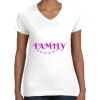Women's Fine Jersey V-Neck Tee Women's Fine Jersey V-Neck Tee Thumbnail