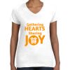 Women's Fine Jersey V-Neck Tee Women's Fine Jersey V-Neck Tee Thumbnail