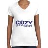 Women's Fine Jersey V-Neck Tee Women's Fine Jersey V-Neck Tee Thumbnail