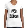 Women's Fine Jersey V-Neck Tee Women's Fine Jersey V-Neck Tee Thumbnail