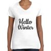 Women's Fine Jersey V-Neck Tee Women's Fine Jersey V-Neck Tee Thumbnail