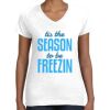 Women's Fine Jersey V-Neck Tee Women's Fine Jersey V-Neck Tee Thumbnail