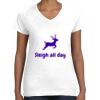 Women's Fine Jersey V-Neck Tee Women's Fine Jersey V-Neck Tee Thumbnail
