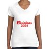 Women's Fine Jersey V-Neck Tee Women's Fine Jersey V-Neck Tee Thumbnail