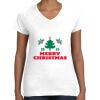 Women's Fine Jersey V-Neck Tee Women's Fine Jersey V-Neck Tee Thumbnail