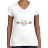Women's Fine Jersey V-Neck Tee Women's Fine Jersey V-Neck Tee Thumbnail