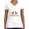 Women's Fine Jersey V-Neck Tee Women's Fine Jersey V-Neck Tee Thumbnail