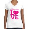 Women's Fine Jersey V-Neck Tee Women's Fine Jersey V-Neck Tee Thumbnail