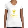 Women's Fine Jersey V-Neck Tee Women's Fine Jersey V-Neck Tee Thumbnail