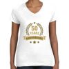 Women's Fine Jersey V-Neck Tee Women's Fine Jersey V-Neck Tee Thumbnail