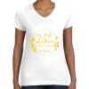 Women's Fine Jersey V-Neck Tee Women's Fine Jersey V-Neck Tee Thumbnail
