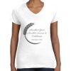 Women's Fine Jersey V-Neck Tee Women's Fine Jersey V-Neck Tee Thumbnail